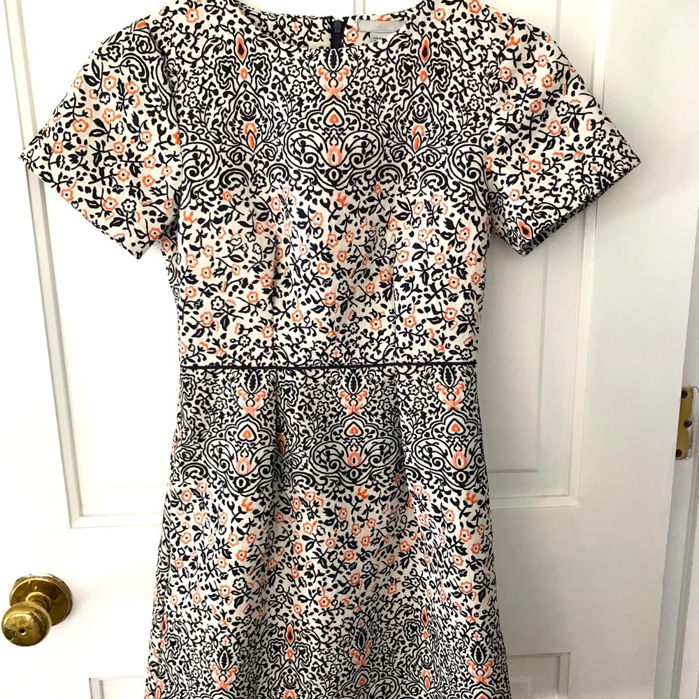 H&M embroidered dress